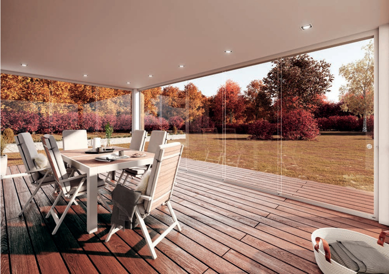 corredera aerea vidrio